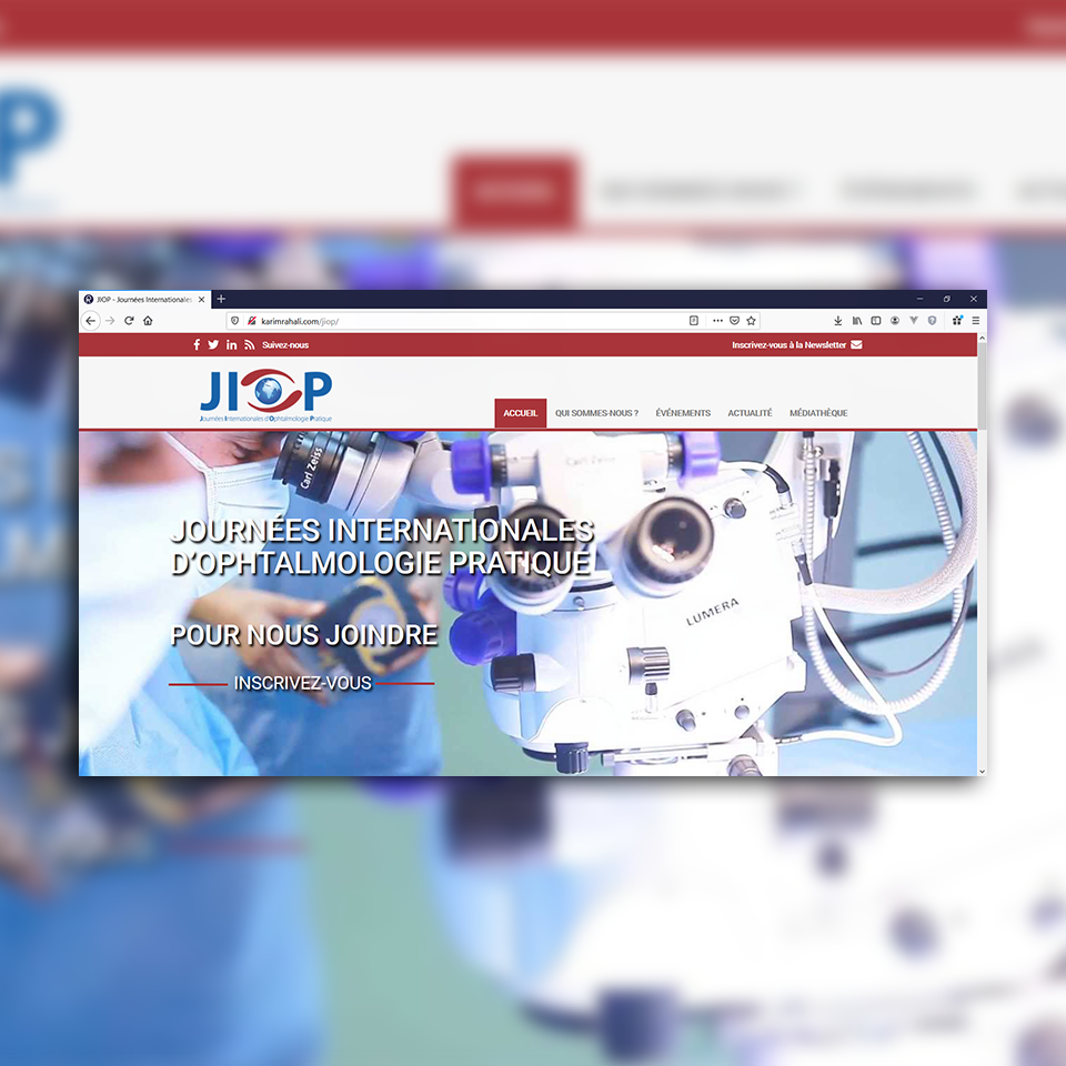JIOP | Journées internationales d’ophtalmologie pratique